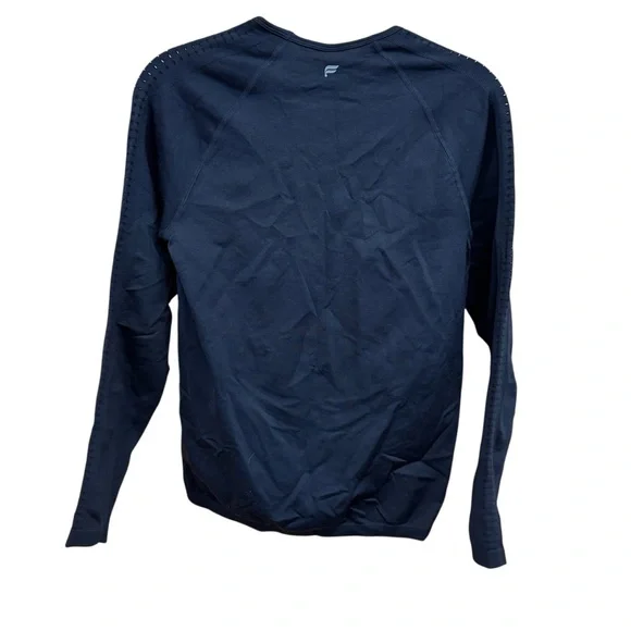 Fabletics Black Long Sleeve Athletic Top Stretchy Medium BNWT - Picture 3 of 5